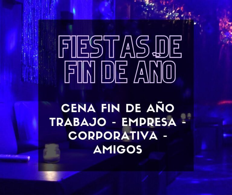 FIESTA DE FIN DE AÑO
